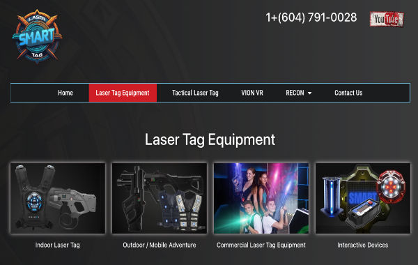 Turnkey laser tag by SMART laser tag